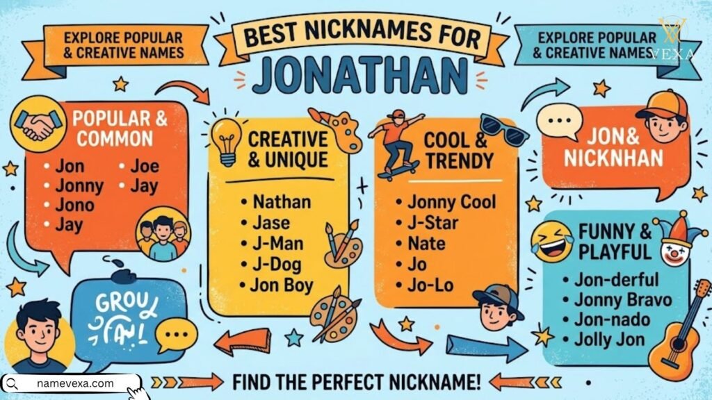 BEST Nicknames for Jonathan