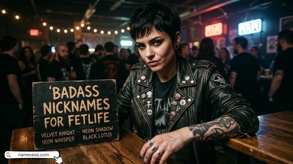 Badass Nicknames for FetLife