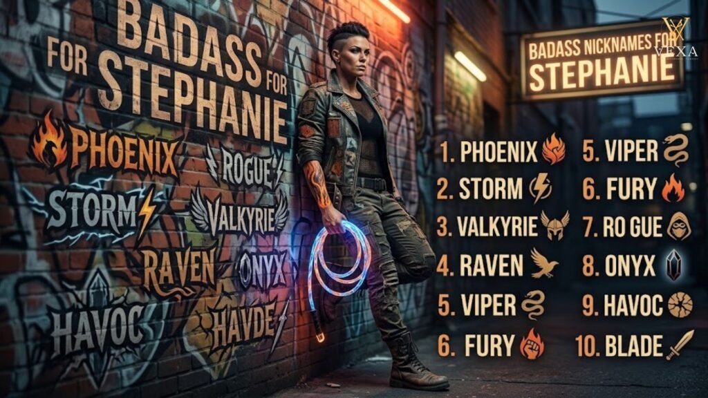 Badass Nicknames for Stephanie
