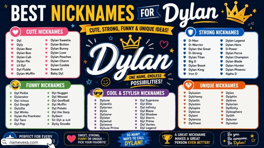 Best Nicknames for Dylan