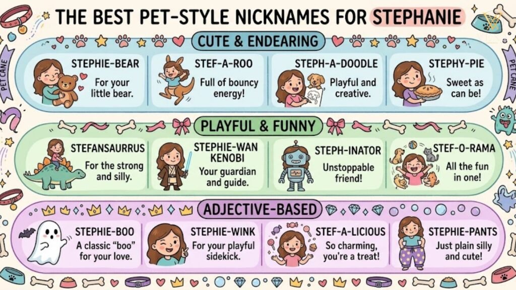 Best Pet Style Nicknames for Stephanie