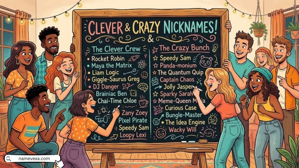 Clever & Crazy Nicknames