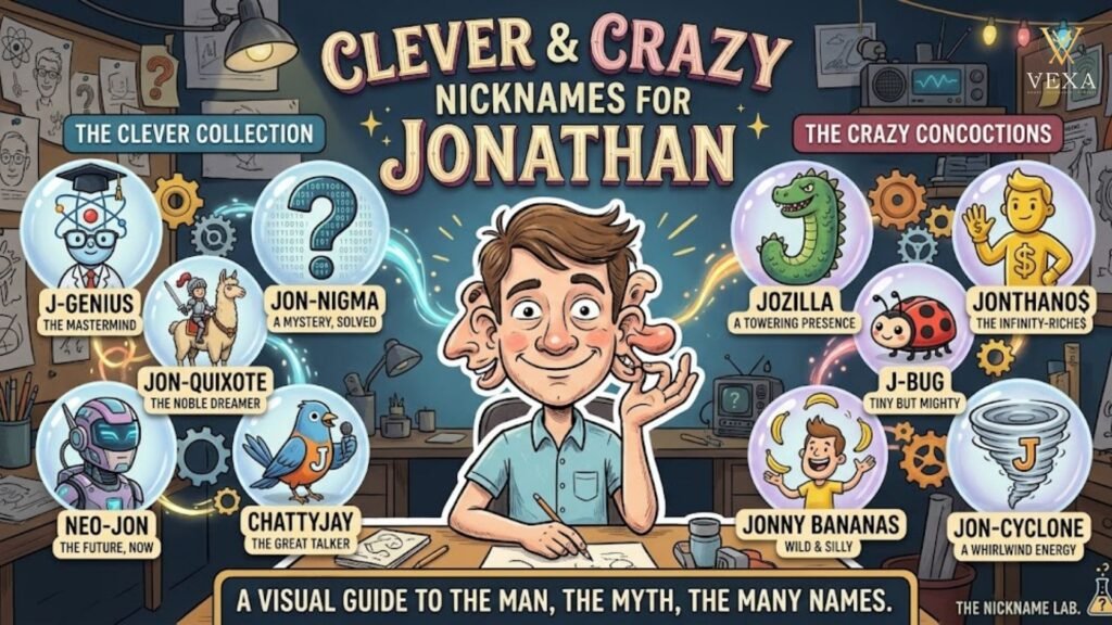 Clever & Crazy Nicknames for Jonathan