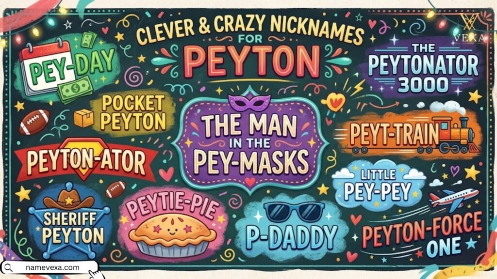 Clever & Crazy Nicknames for Peyton