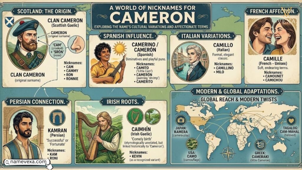 Cultural Based Nicknames For Cameron