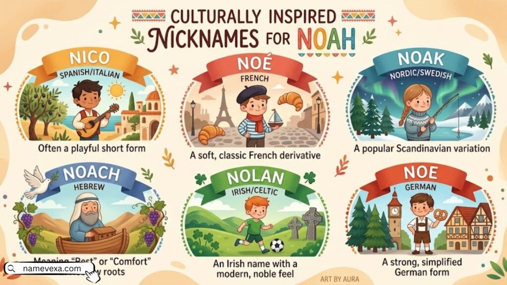 Culturally Based Nicknames for Noah
