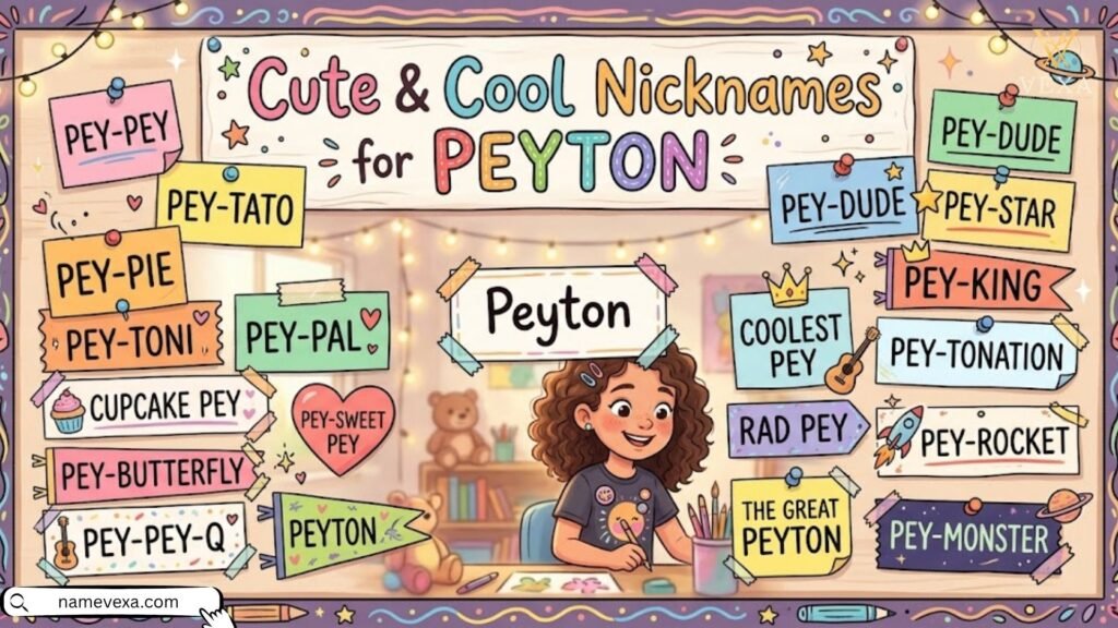 Cute & Cool Nicknames for Peyton