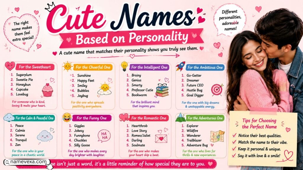 Cute Names Based on Personality