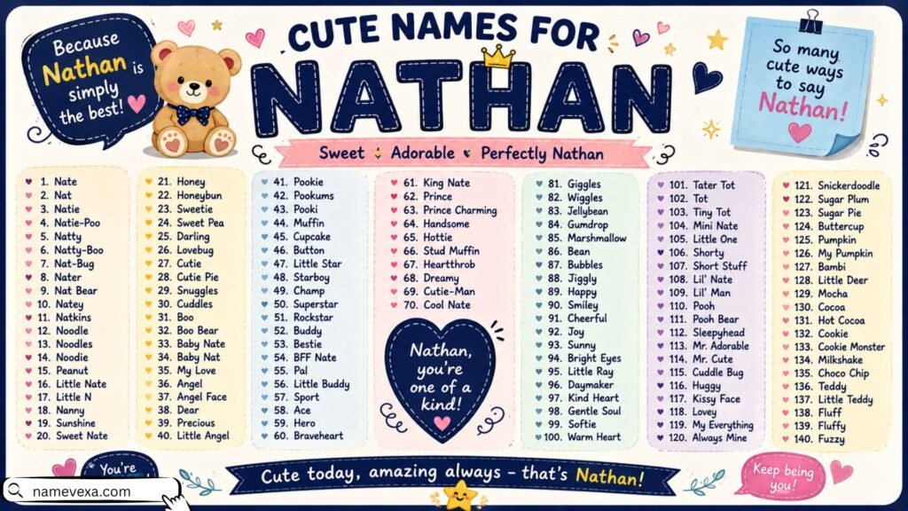 Cute Names for Nathan