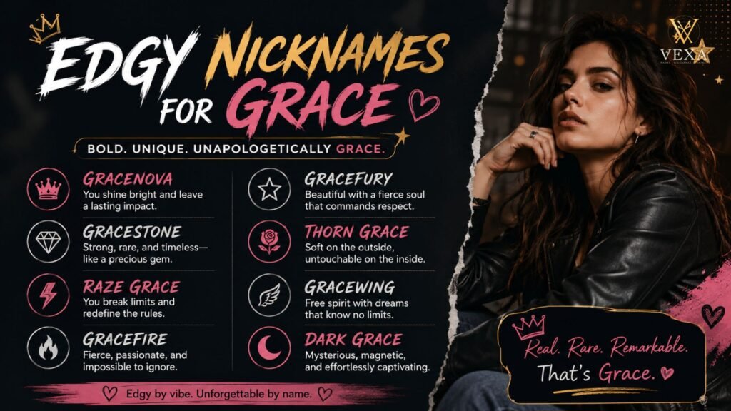 Edgy Nicknames for Grace