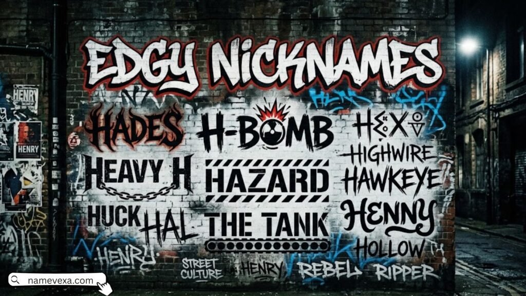 Edgy Nicknames for Henry