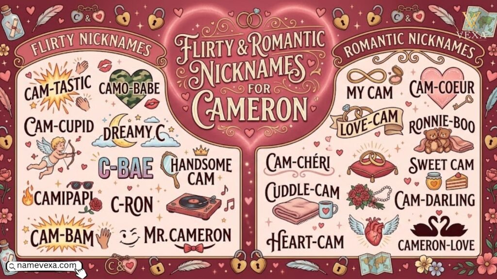 Flirty & Romantic Nicknames for Cameron