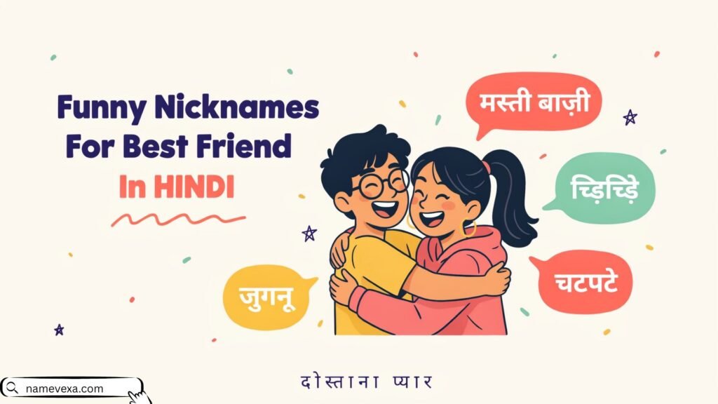 Funny Nicknames For Best Friend In Hindi