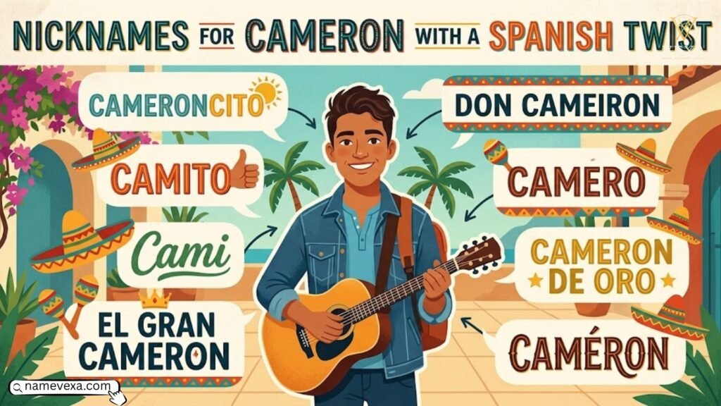 Nicknames for Cameron with a Spanish Twist