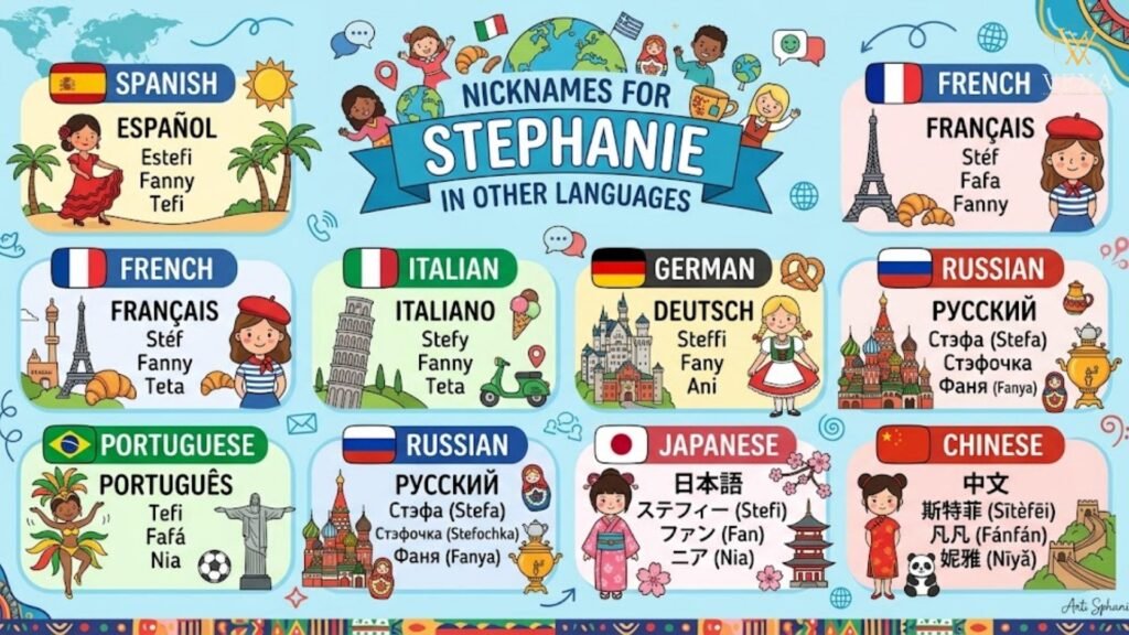 Nicknames for Stephanie in Other Languages