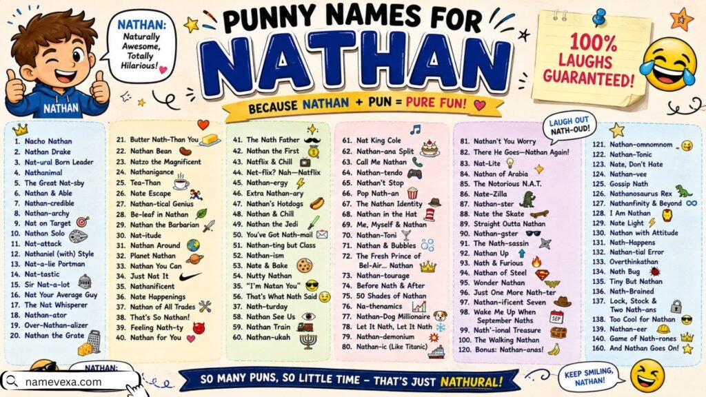 Punny Names for Nathan