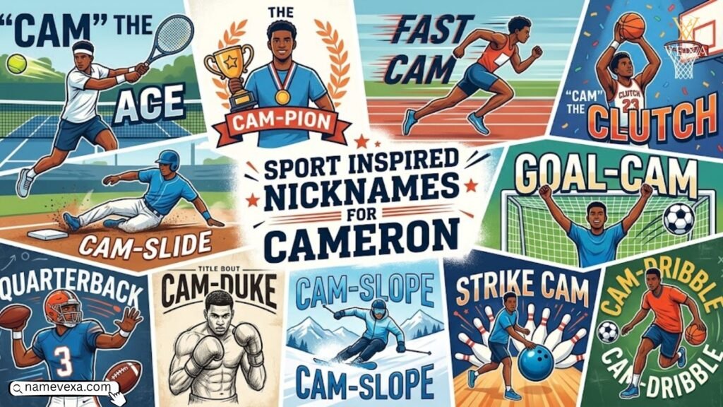 Sport Inspired Nicknames For Cameron