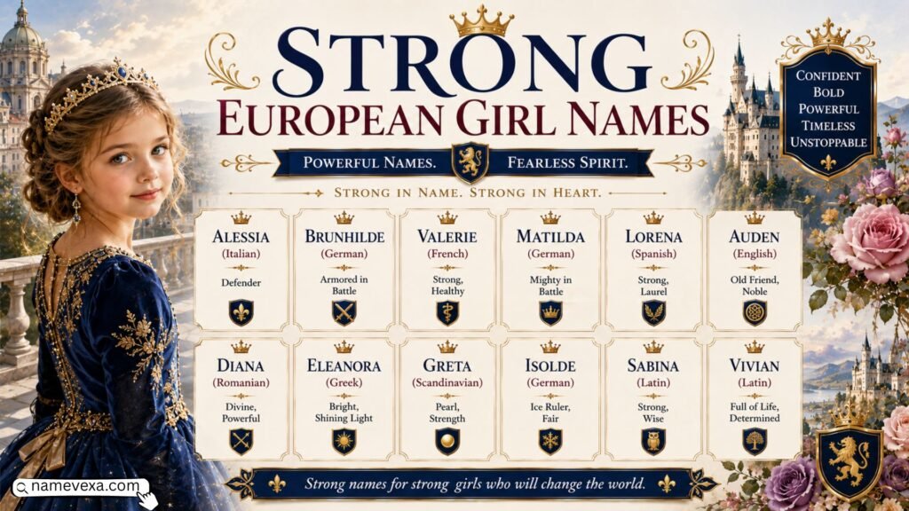 Strong European Girl Names