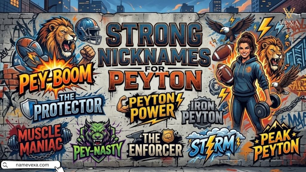 Strong Nicknames for Peyton