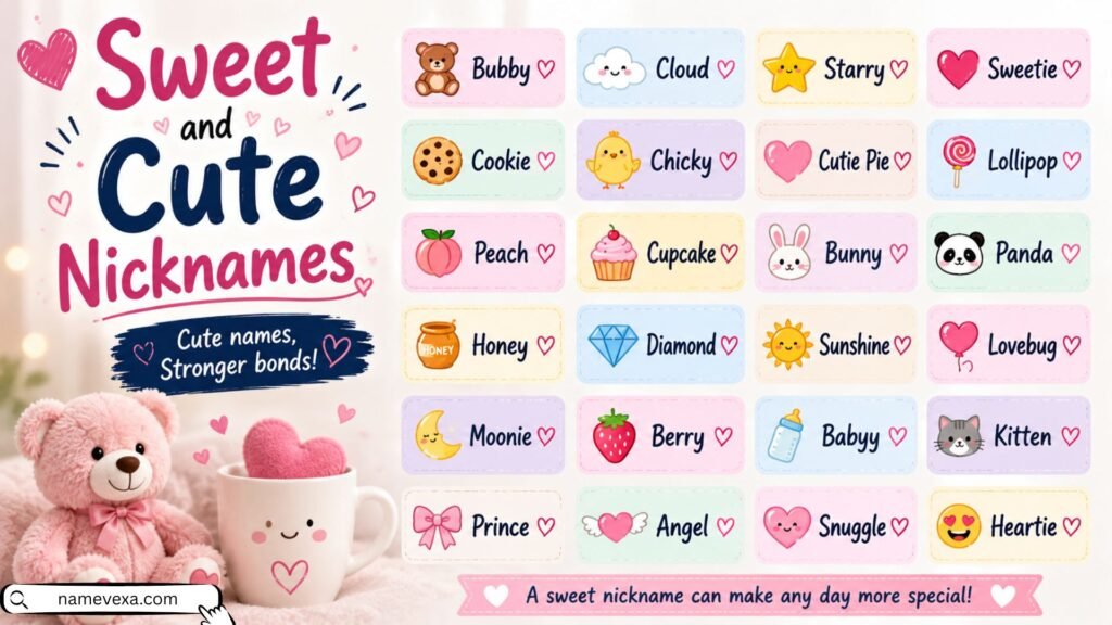 Sweet and Cute Nicknames
