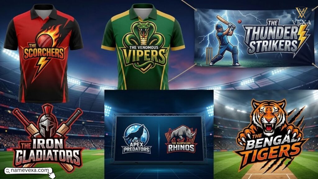 Aggressive Cricket Team Names