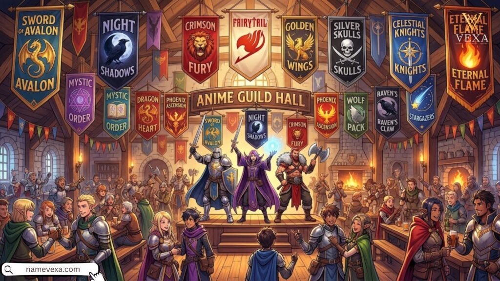 Anime Guild Names