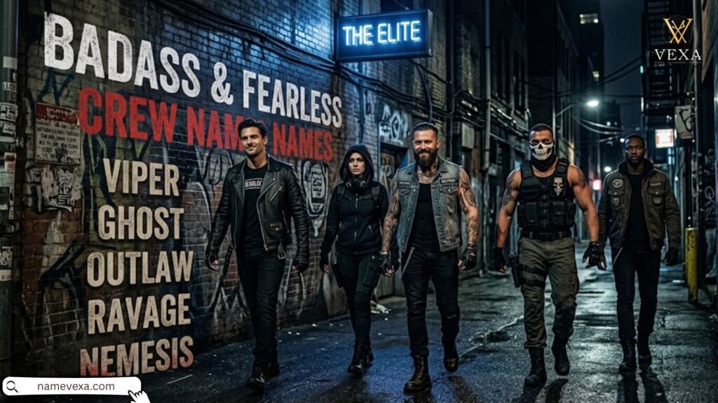 Badass & Fearless Crew Names