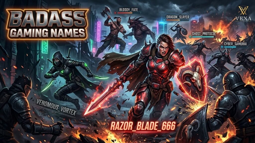 Badass Gaming Names