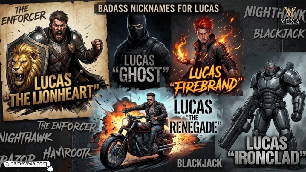 Badass Nicknames for Lucas