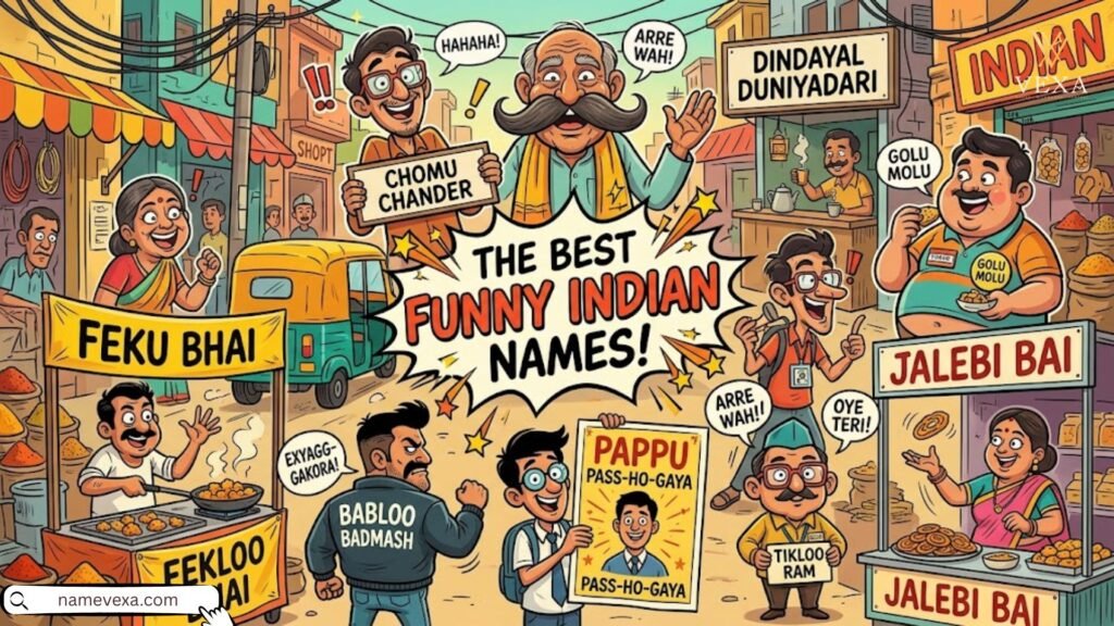 Best Comic Funny Indian Names