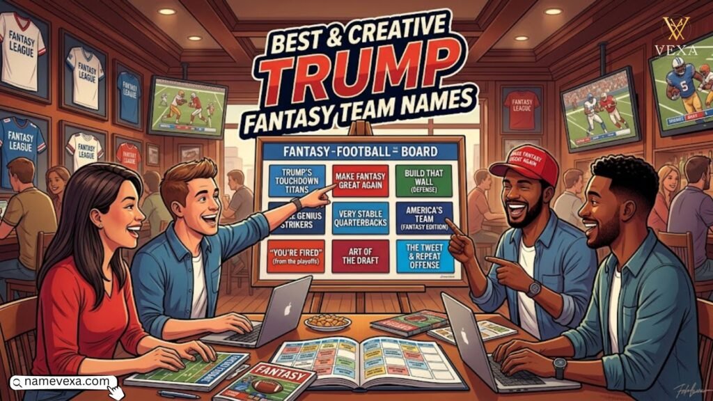 Best & Creative Trump Fantasy Team Names
