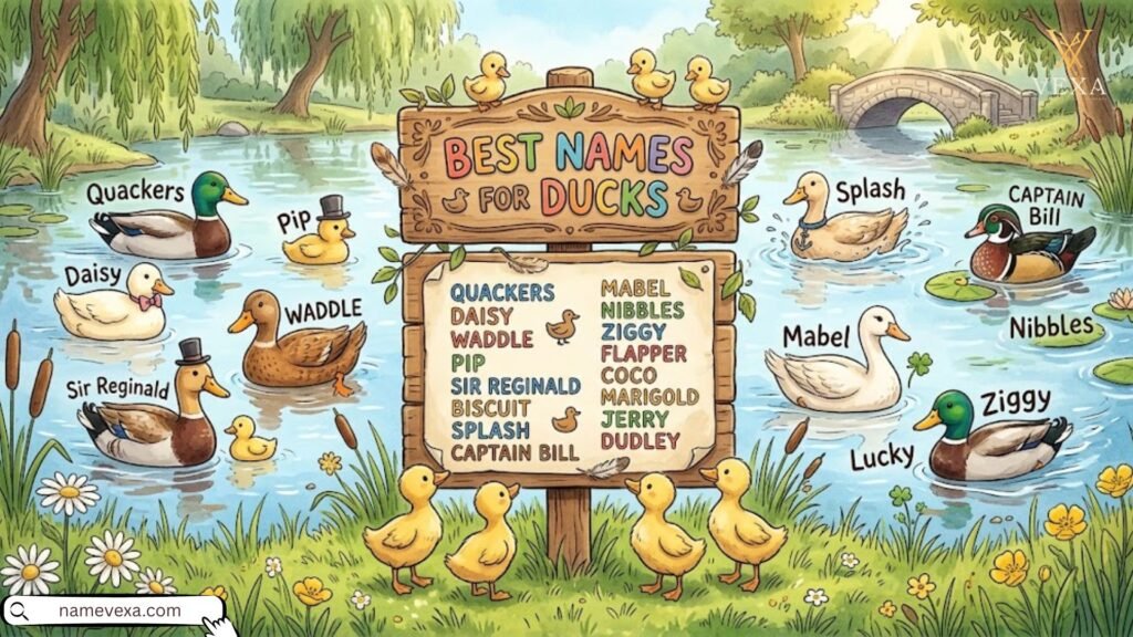Best Names For Ducks