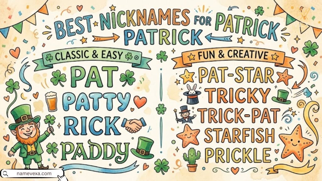 Best Nicknames for Patrick