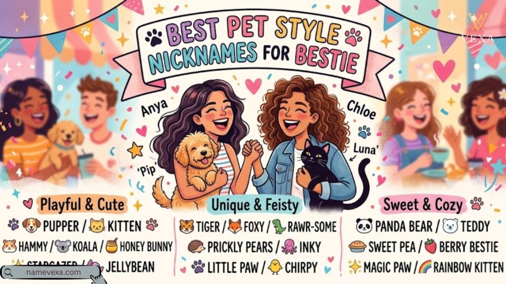 Best Pet Style Nicknames for Bestie