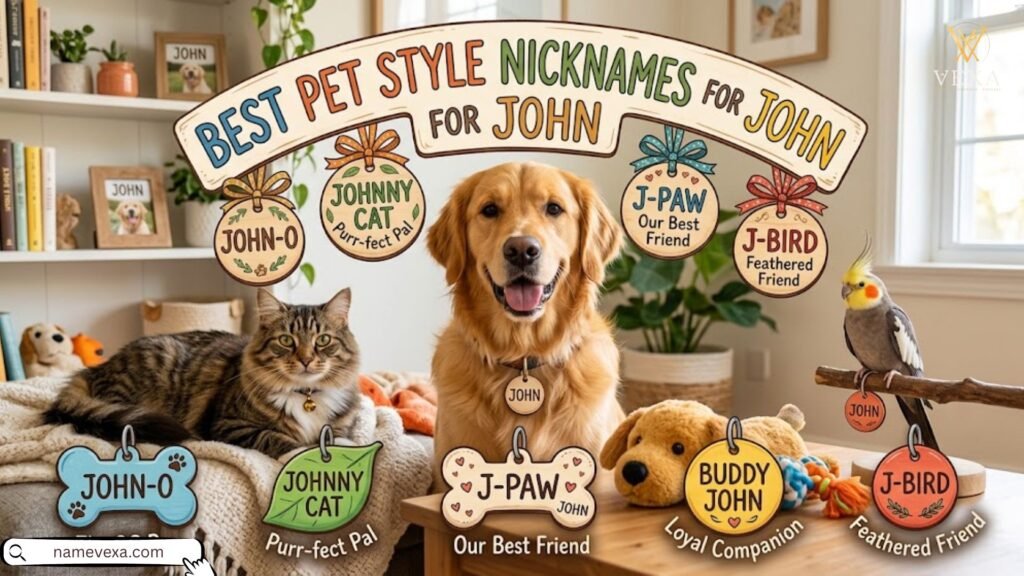 Best Pet Style Nicknames for John