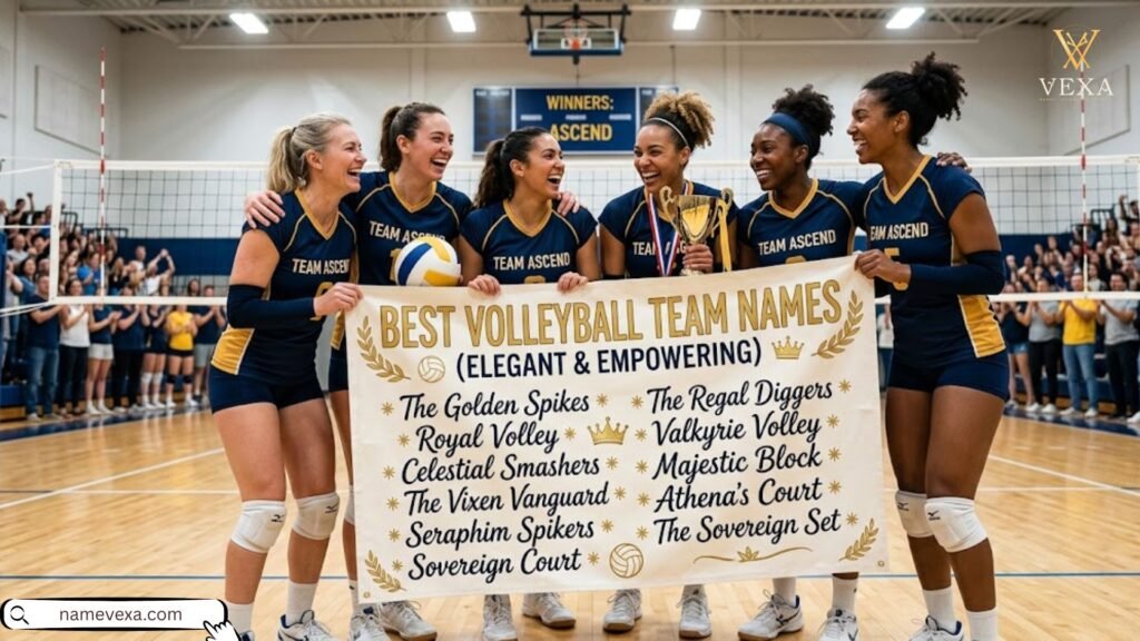 Best Volleyball Team Names (Elegant & Empowering)