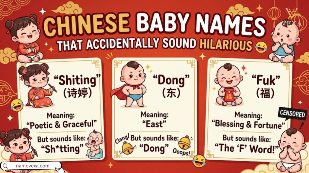 Chinese Baby Names That Accidentally Sound Hilarious