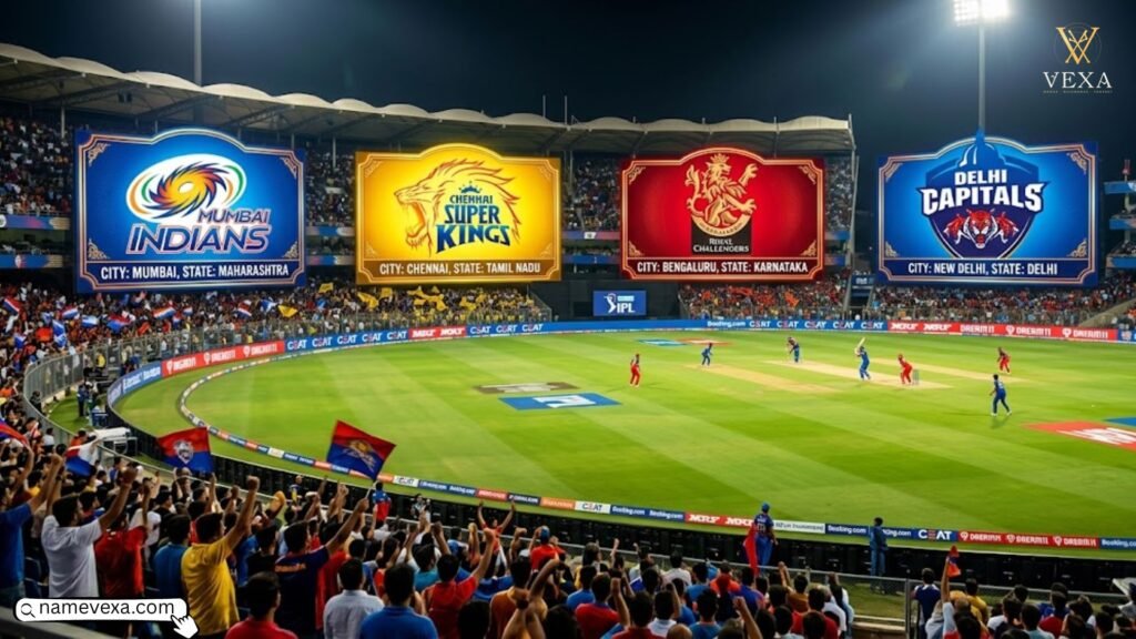 City and State-Based Best Cricket Team Names