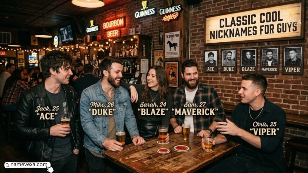 Classic Cool Nicknames for Guys