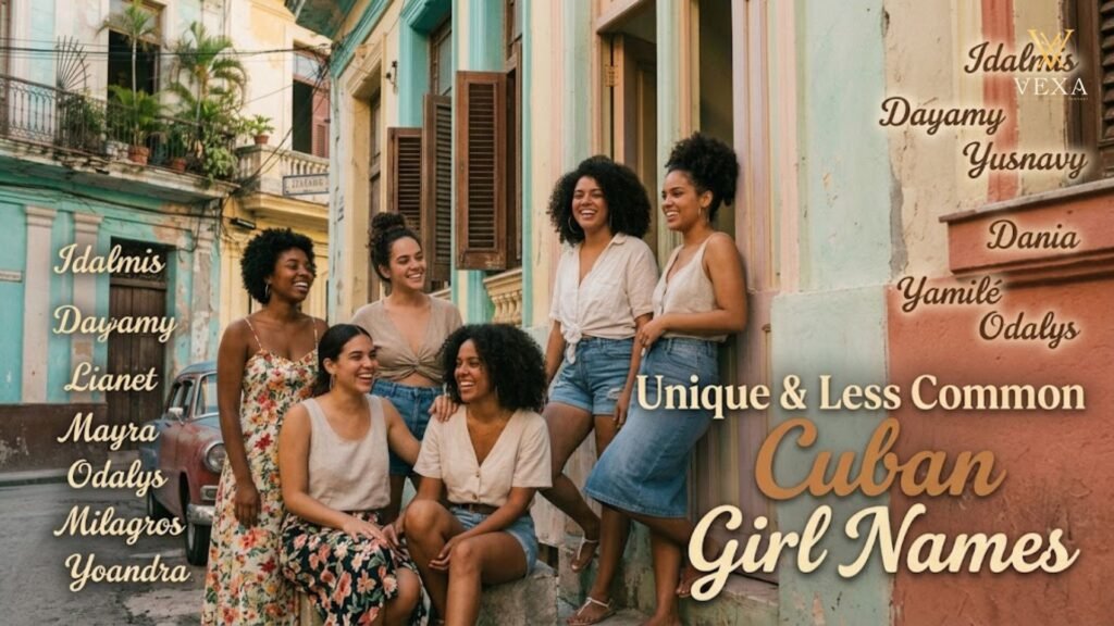 Unique & Less Common Cuban Girl Names