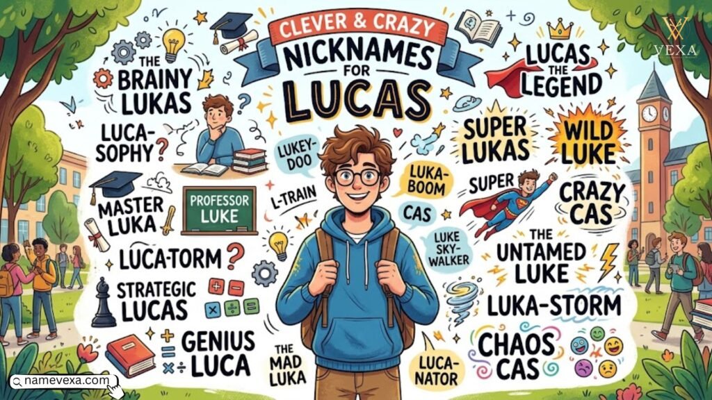 Clever & Crazy Nicknames for Lucas