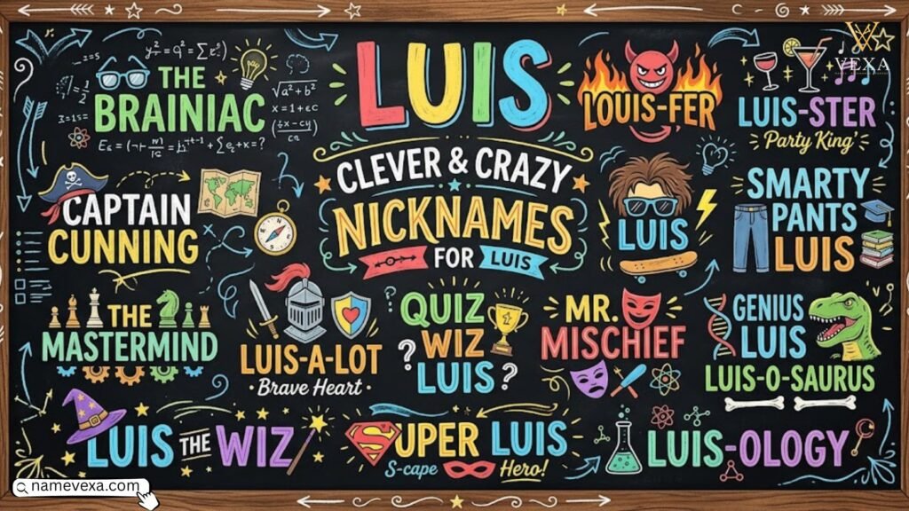 Clever & Crazy Nicknames for Luis