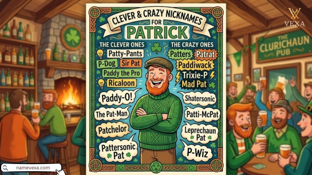 Clever & Crazy Nicknames for Patrick