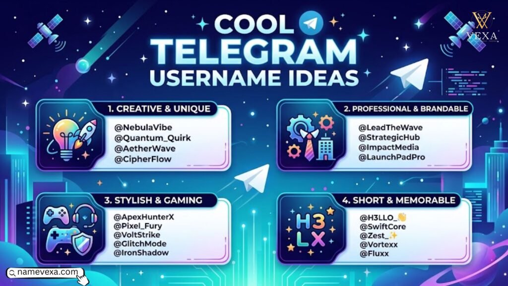 Cool Telegram Username Ideas