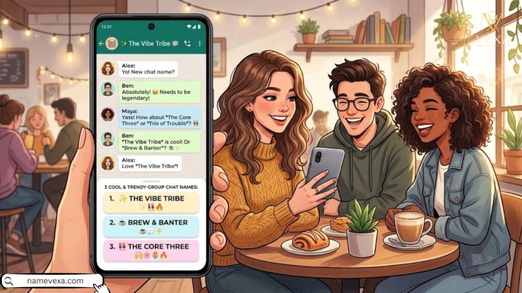 Cool & Trendy 3 Friends Group Chat Names