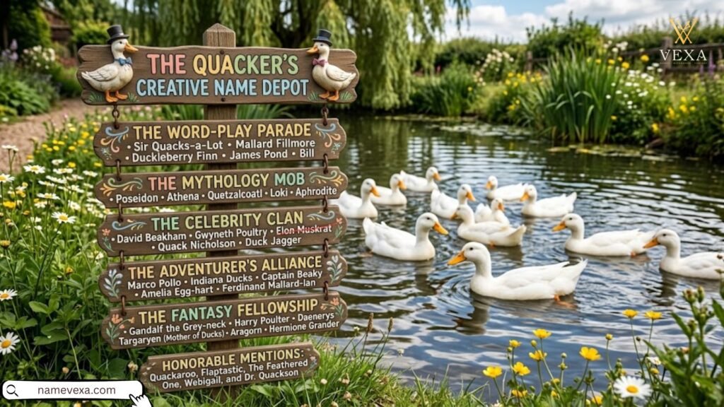 Creative Duck Names