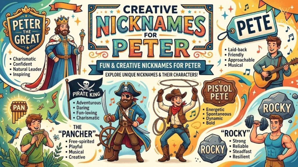 Creative Nicknames for Peter