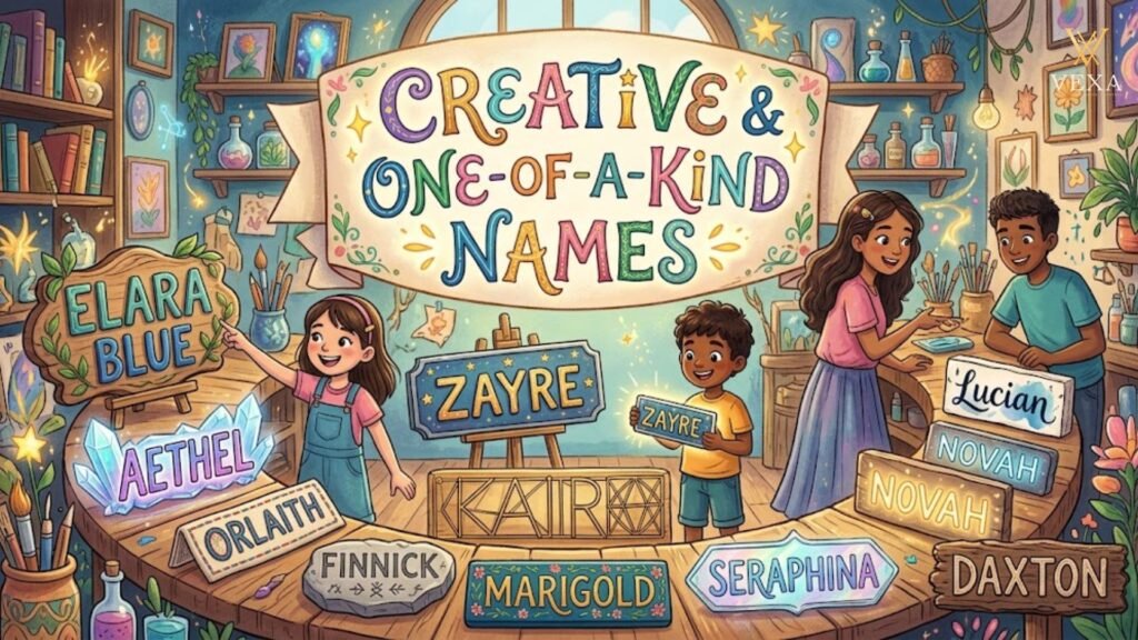 Creative & One-of-a-Kind Names