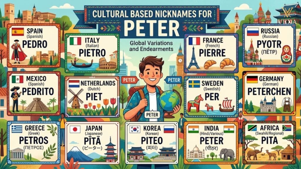 Cultural Based Nicknames For Peter