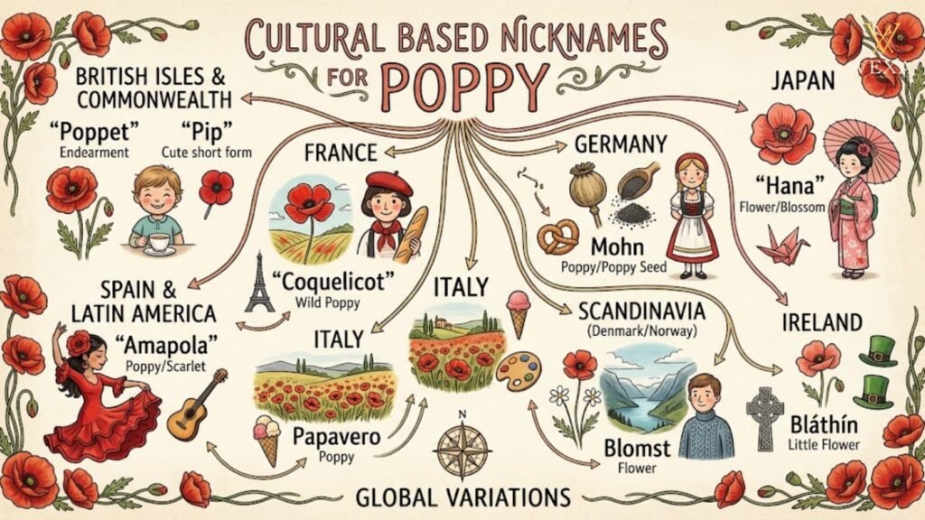 Cultural Based Nicknames for Poppy
